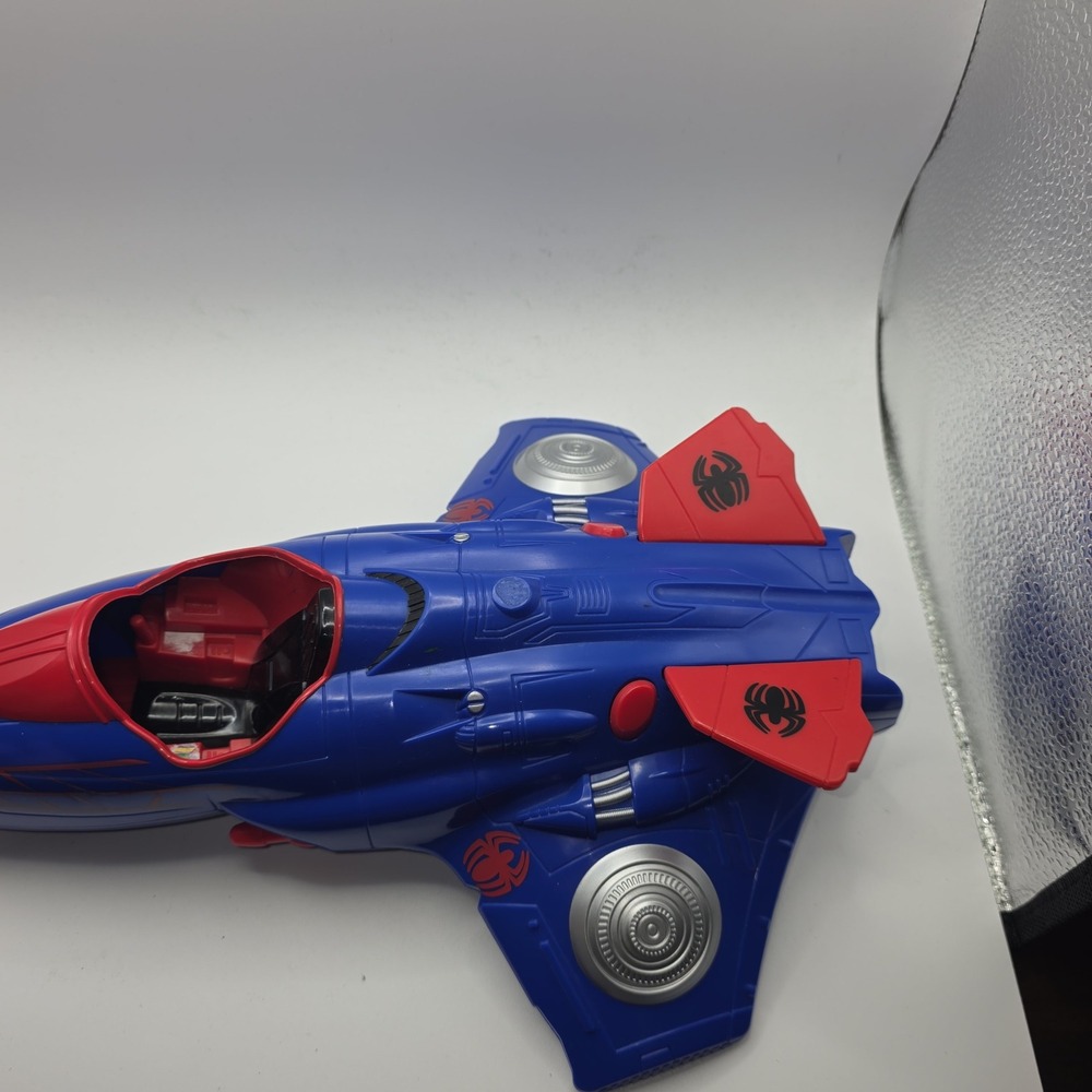 Spider-Man Hypersonic Spider Jet Marvel Hasbro 2008 - Picture 3 of 7